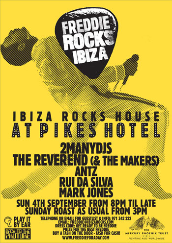 Back To The Phuture at Freddie Ibiza Rocks